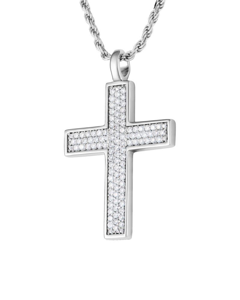 Krzyżyk z diamentami 2