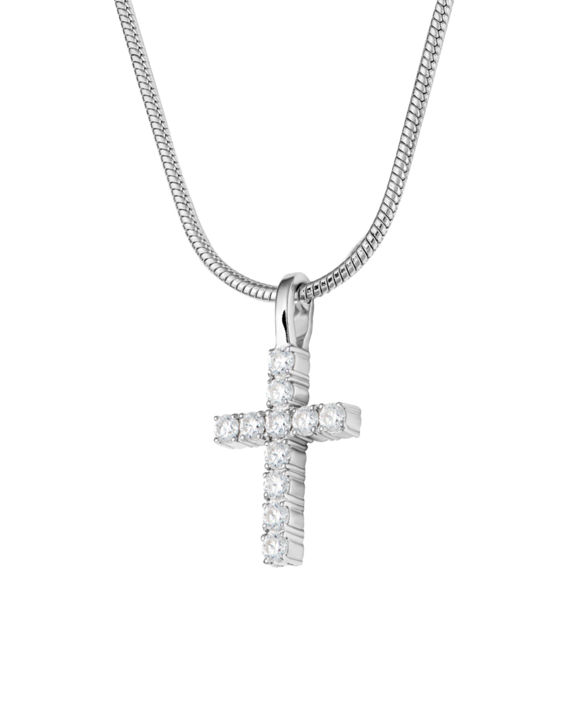 Krzyżyk z diamentami 3