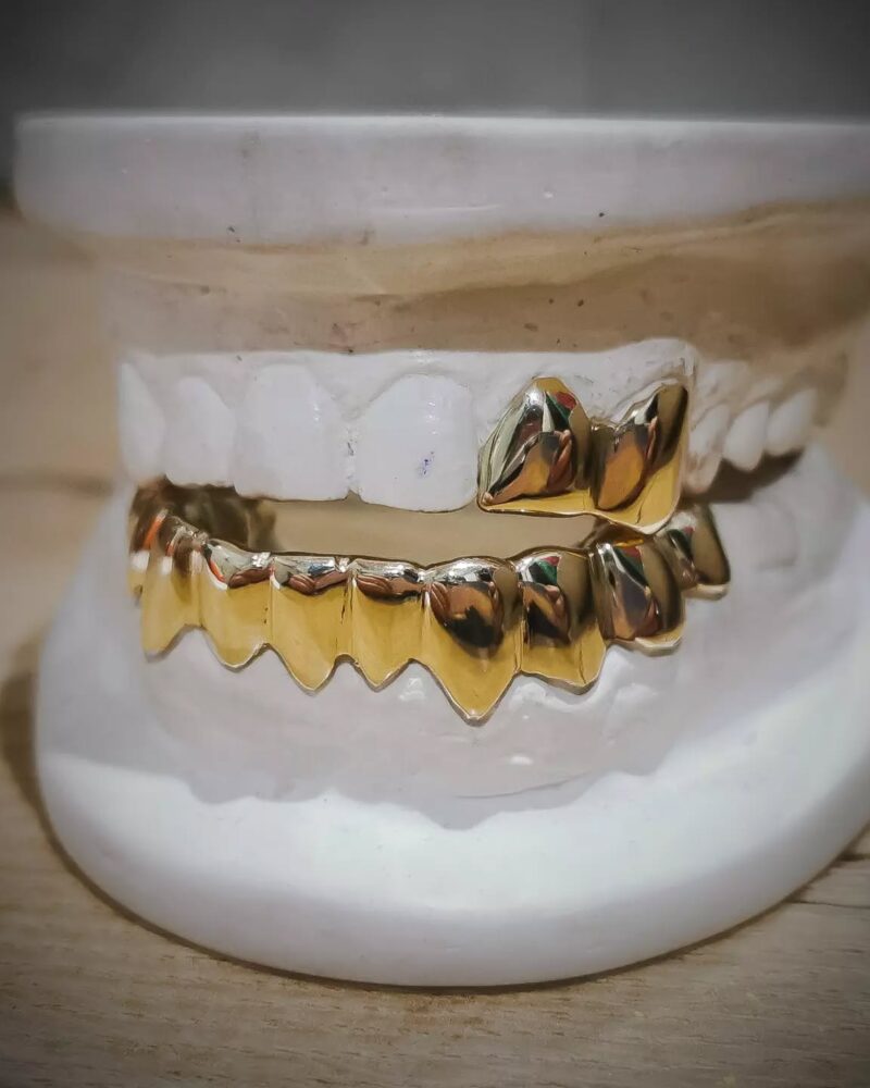 Grillz złoty