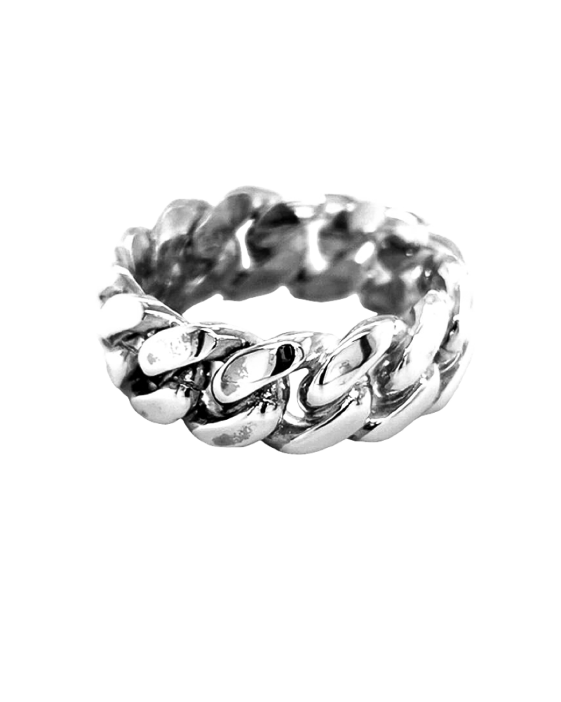 Cuban ring-srebro 0.925