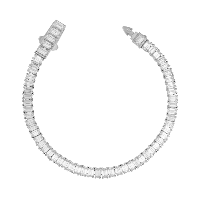 Bransoleta tenisowa z kamieniami emerald Bransoleta tenisowa z kamieniami emerald