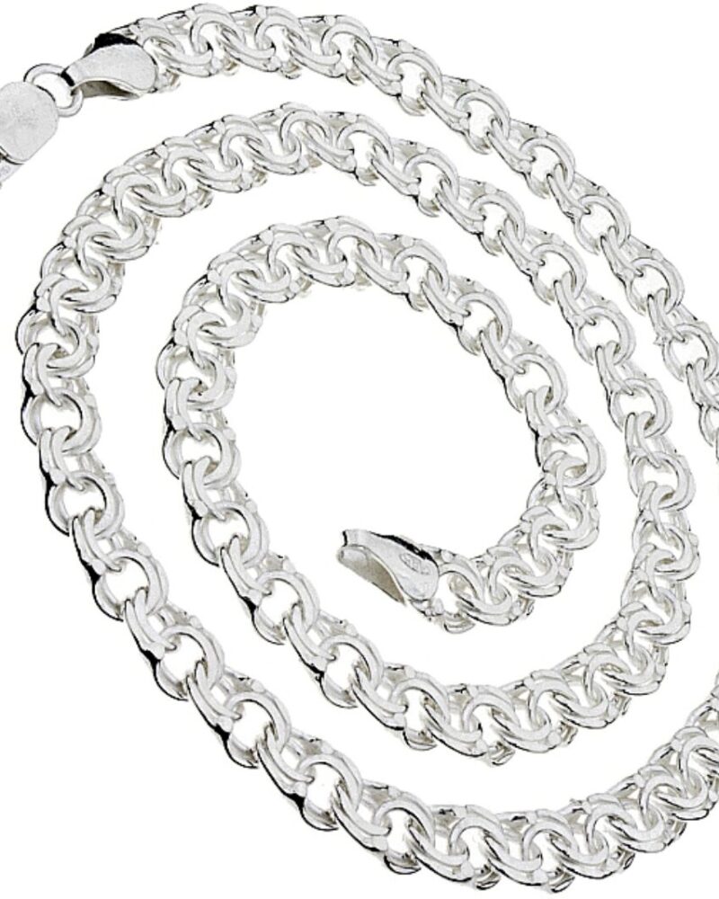 Łańcuch garibaldi- srebro 0.925