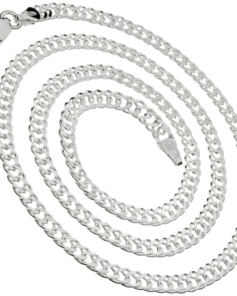 Łańcuch rombo- srebro 0.925